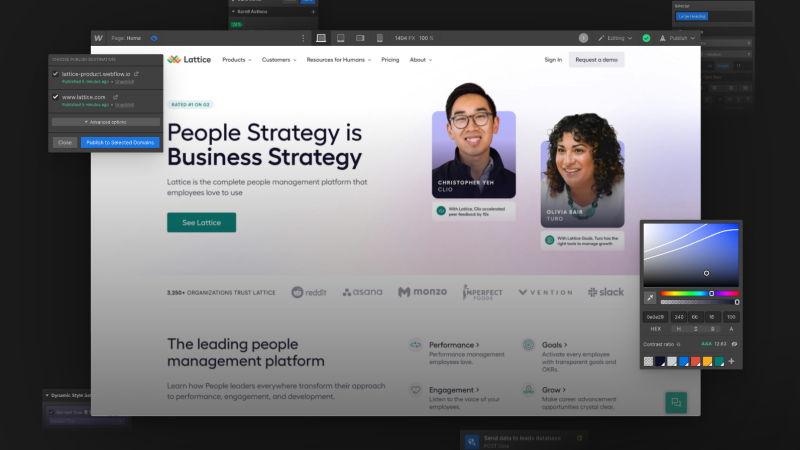 Wordpress cover photo with poll graphics