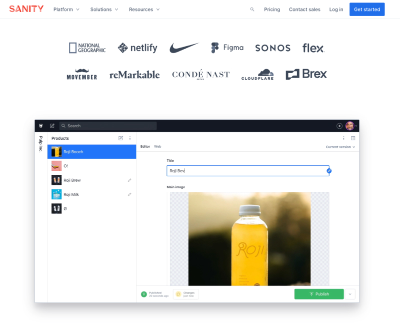 Sanity CMS