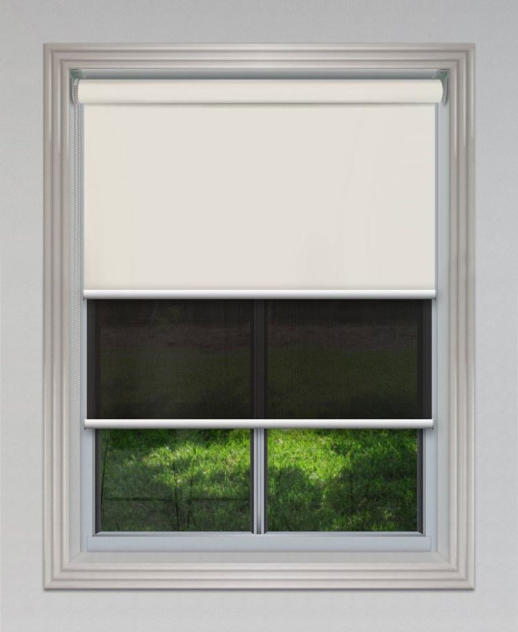 Dual Roller Blinds in Melbourne Cost Less Decor Blinds