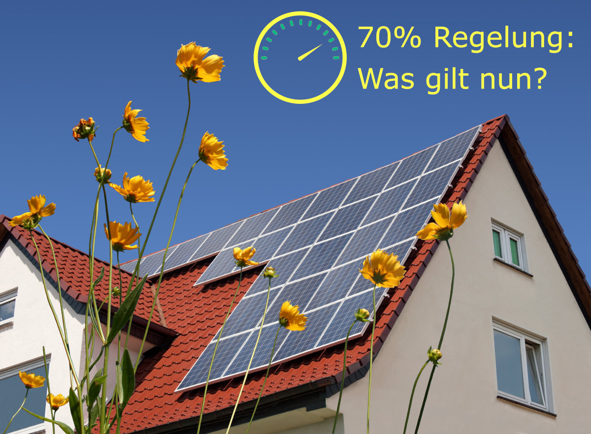 70%-Regelung – was gilt nun?