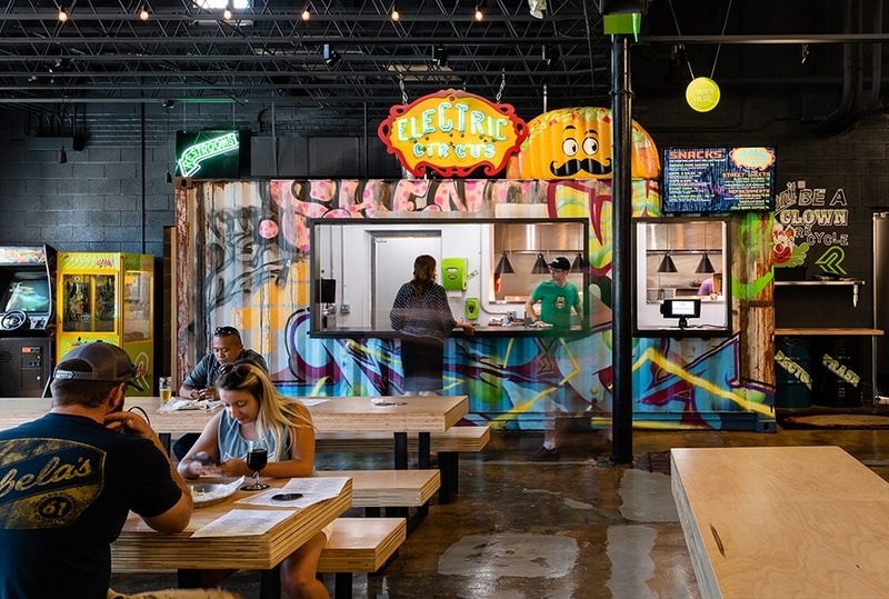 Precarious Beer Hall