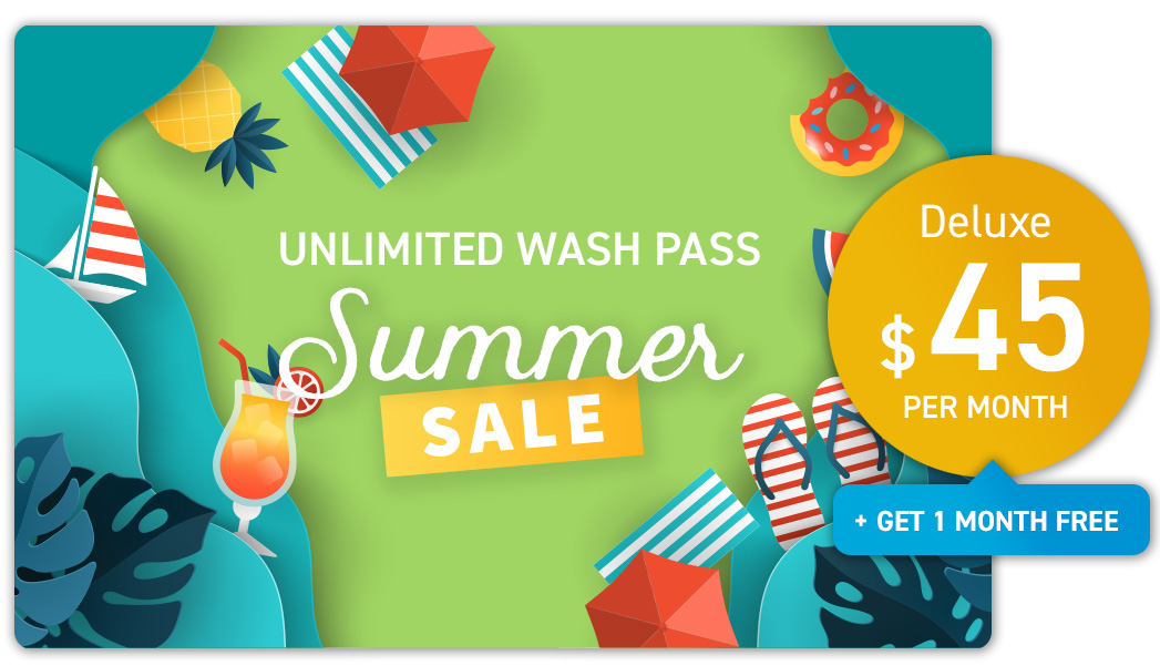 Unlimited Wash Pass Summer Promotion - Basic