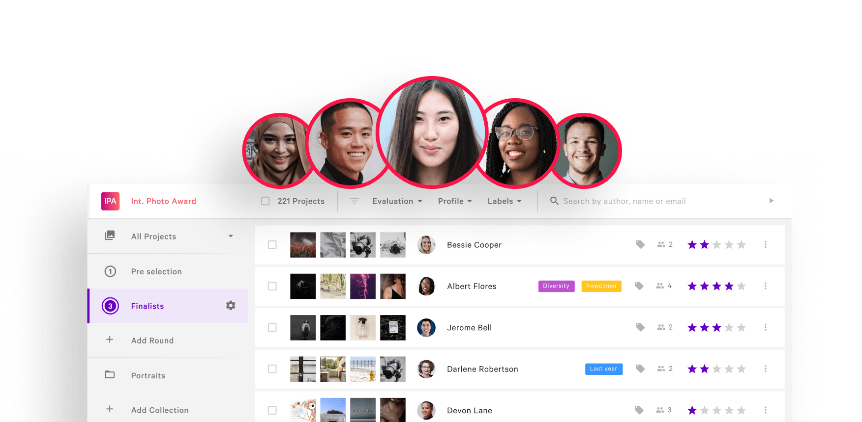 Picter · Contest Hosting