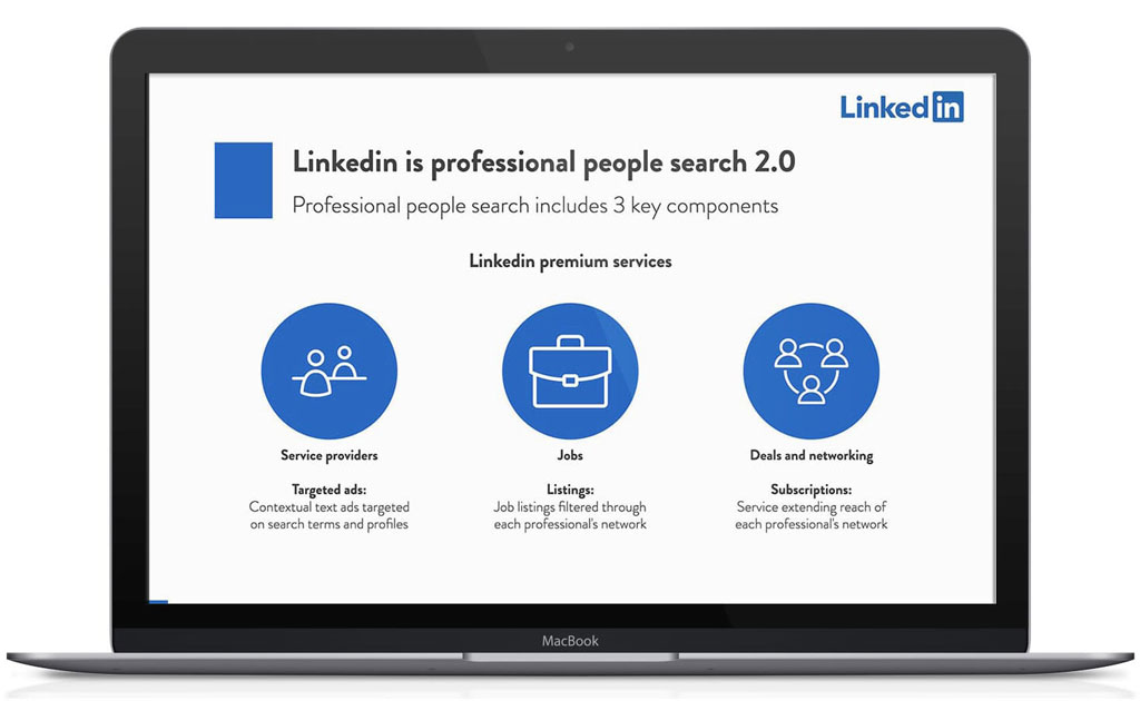 Linkedin Pitch Deck Free PDF & PPT Download by Slidebean