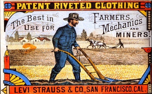 Old ads for Levi-Strauss Jeans (Levis) | MATTHEW'S ISLAND