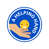 Medify’s UCAT helping hand in a blue circle with a yellow smiling emoji