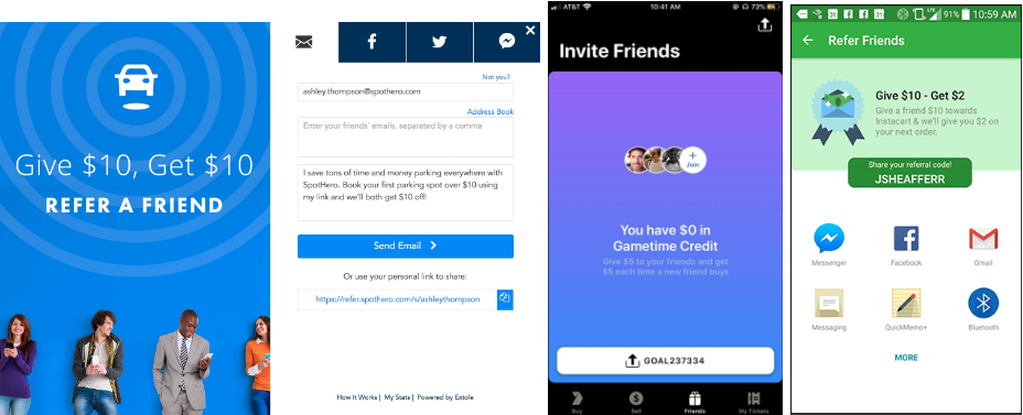 lyft testing different referral incentives