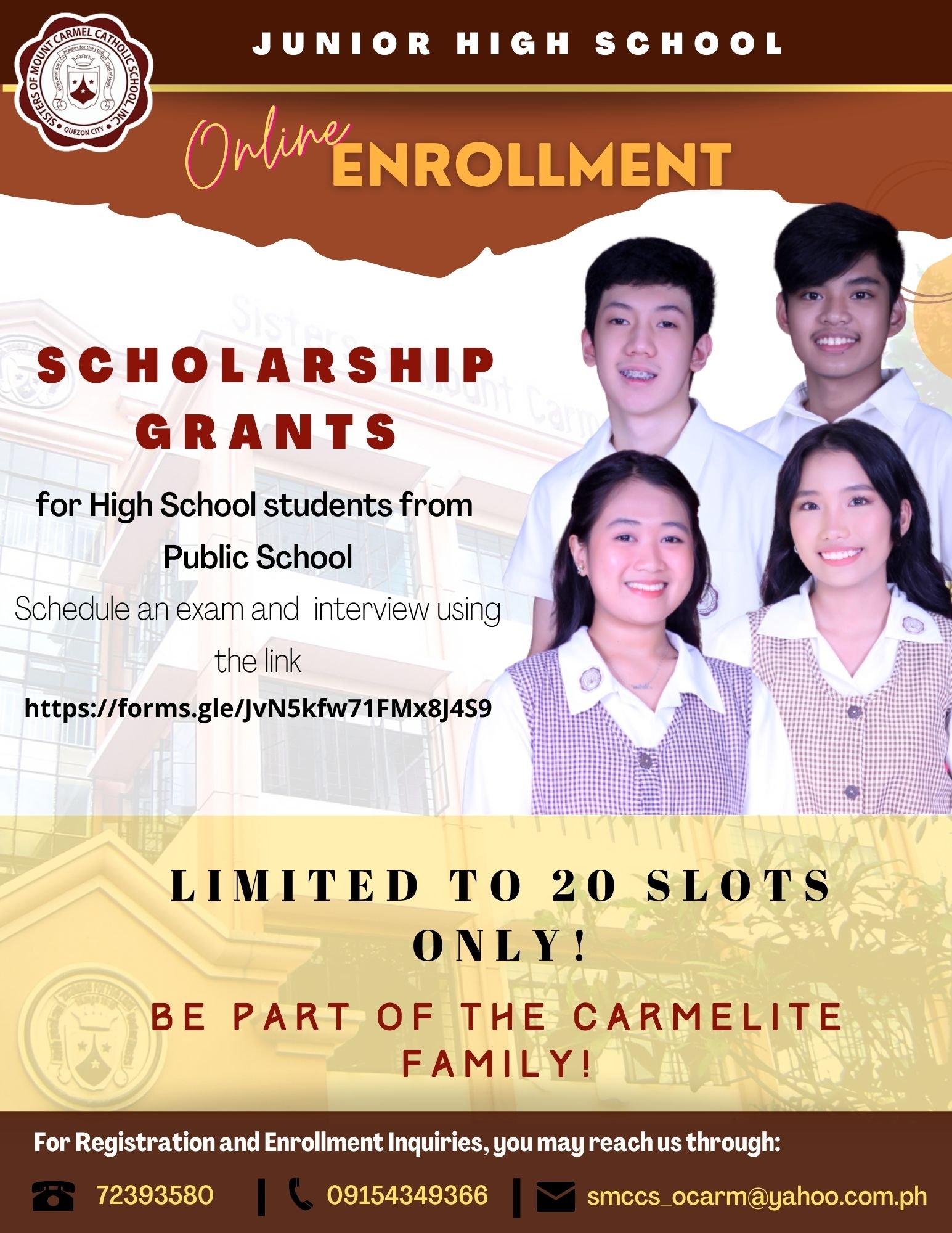 Scholarship Grants 2022 (Junior High School)