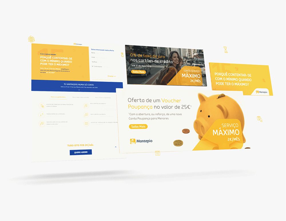 respecting the bank’s visual and storytelling history