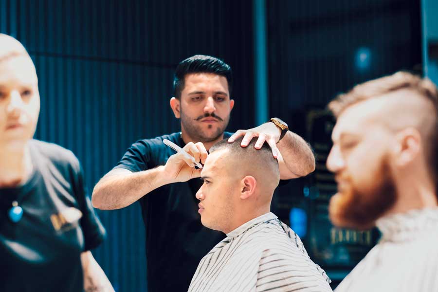 Meet The Barber - Stockland Greenhills - Amir At Barber Industries