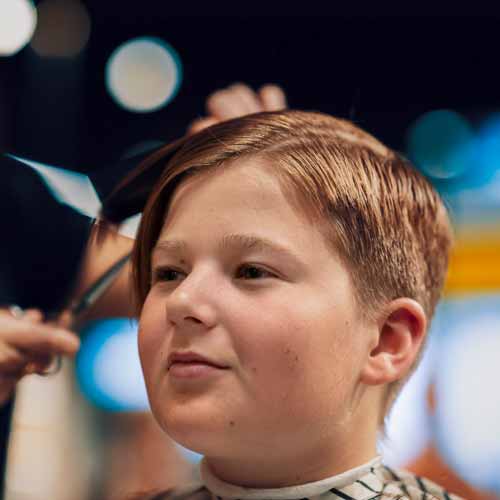Customer in Barbershop in Kotara NSW