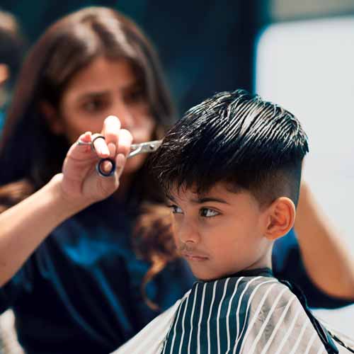 Customer in Roselands Barbershop NSW