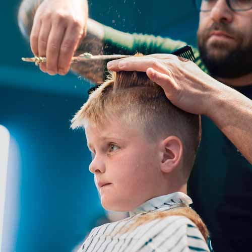 Customer in the Barbershop in Orange NSW