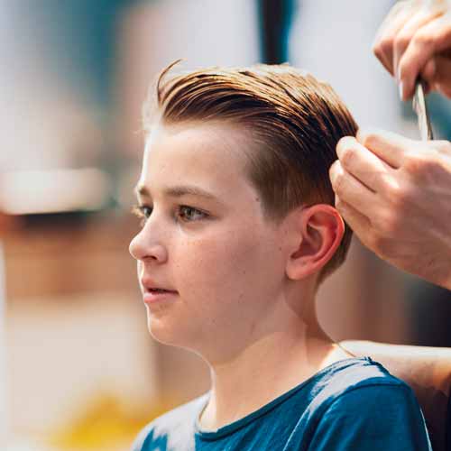 Customer in the Barbershop in Orange NSW