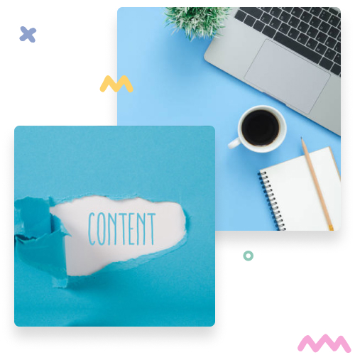 Marketing team at work