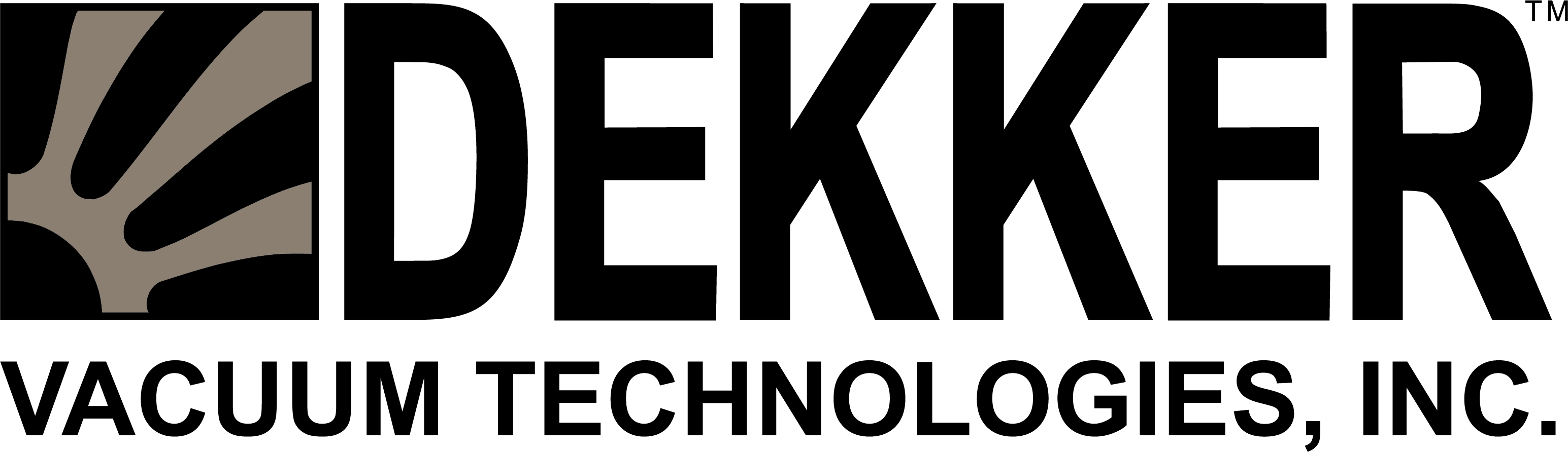 A logo for Dekker Vacuum Technologies