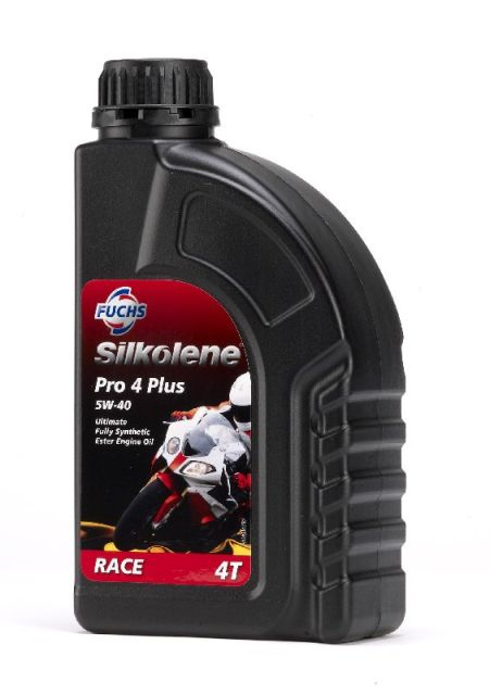 Silkolene Pro 4 PLUS 5W/40 1 ltr. full syntetisk ester basert 4-takt olje