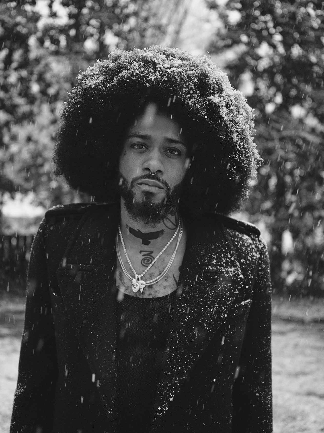 LaKeith Stanfield - In Saint Laurent by Justin French