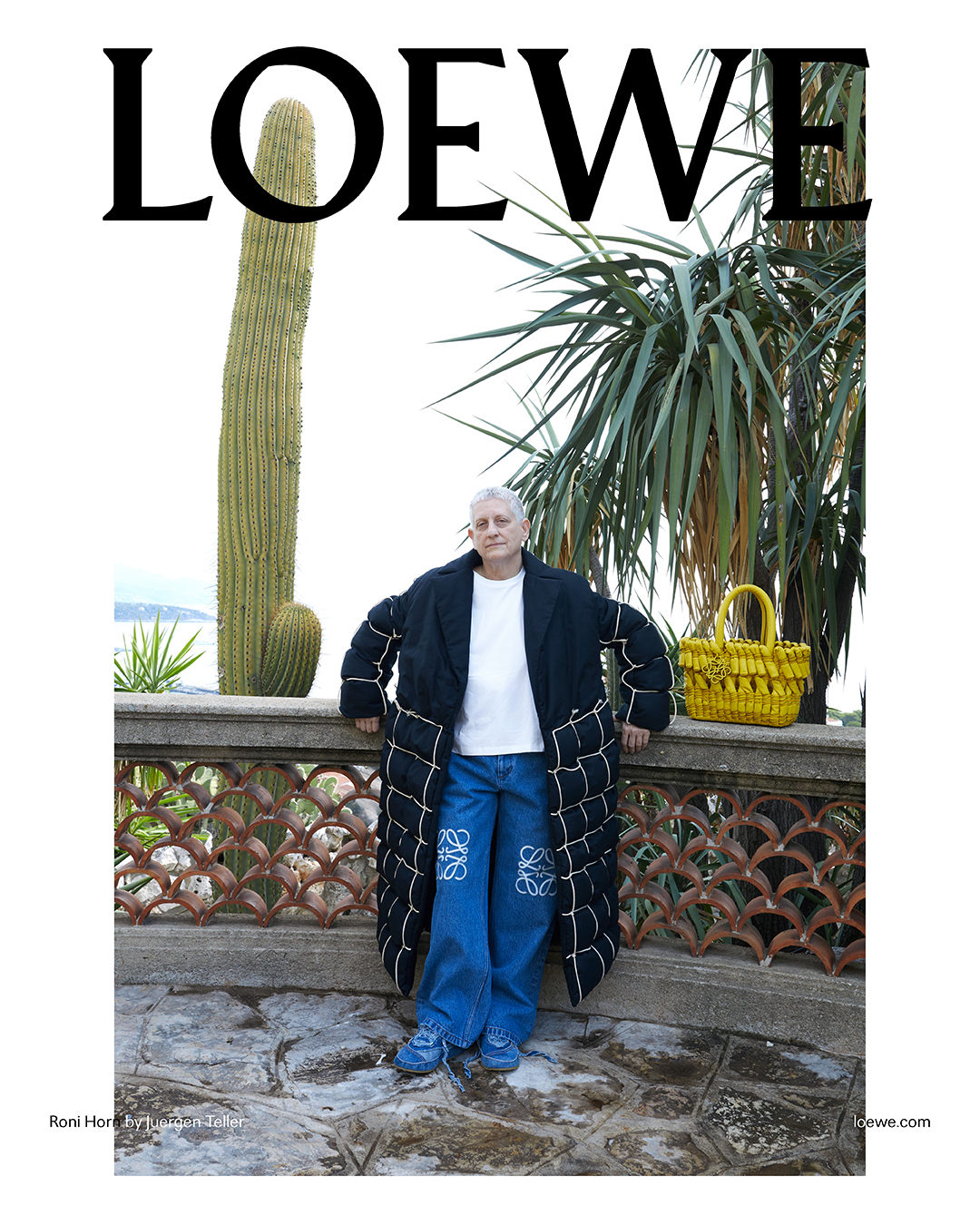 Roni Horn by Juergen Teller for LOWE