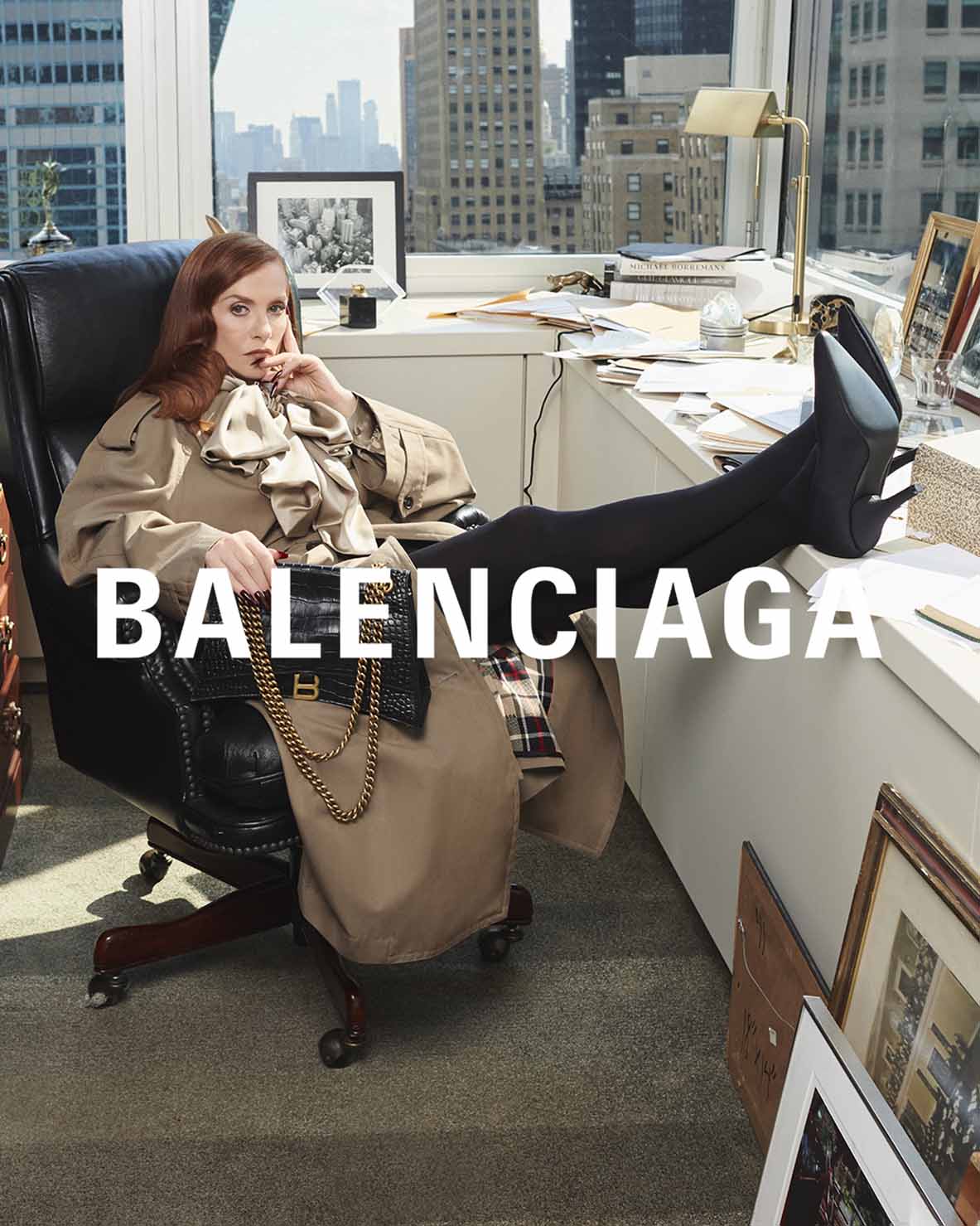 Balenciaga Garde Robe Campaign Isabelle Huppert