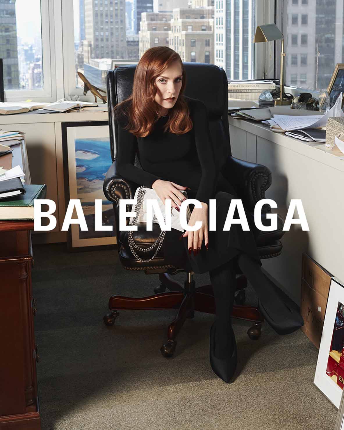Balenciaga Garde Robe Campaign Isabelle Huppert