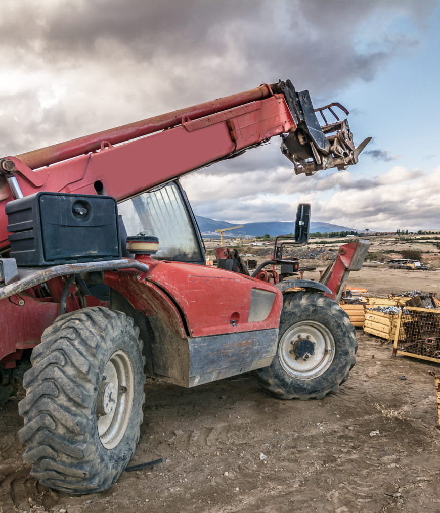 Telehandler example image