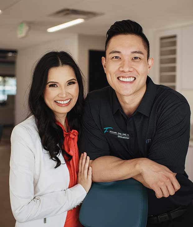 Photo of Dr. Howard Chu and Dr. Christine Chu