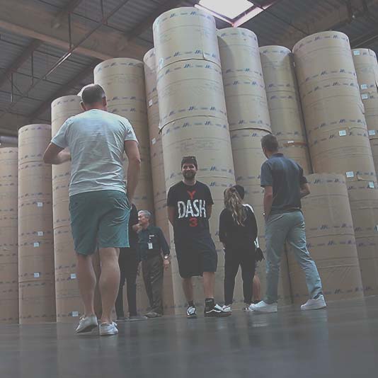 Foto Besuch bei der LA Times beim Super StartUp Adventure Camp Los Angeles