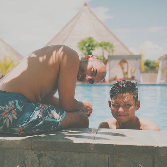 Foto Surfen im Super StartUp Adventure Camp Bali