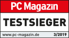 Siegel Testsieger PC Magazin
