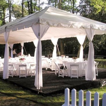enclosed tents for rent
