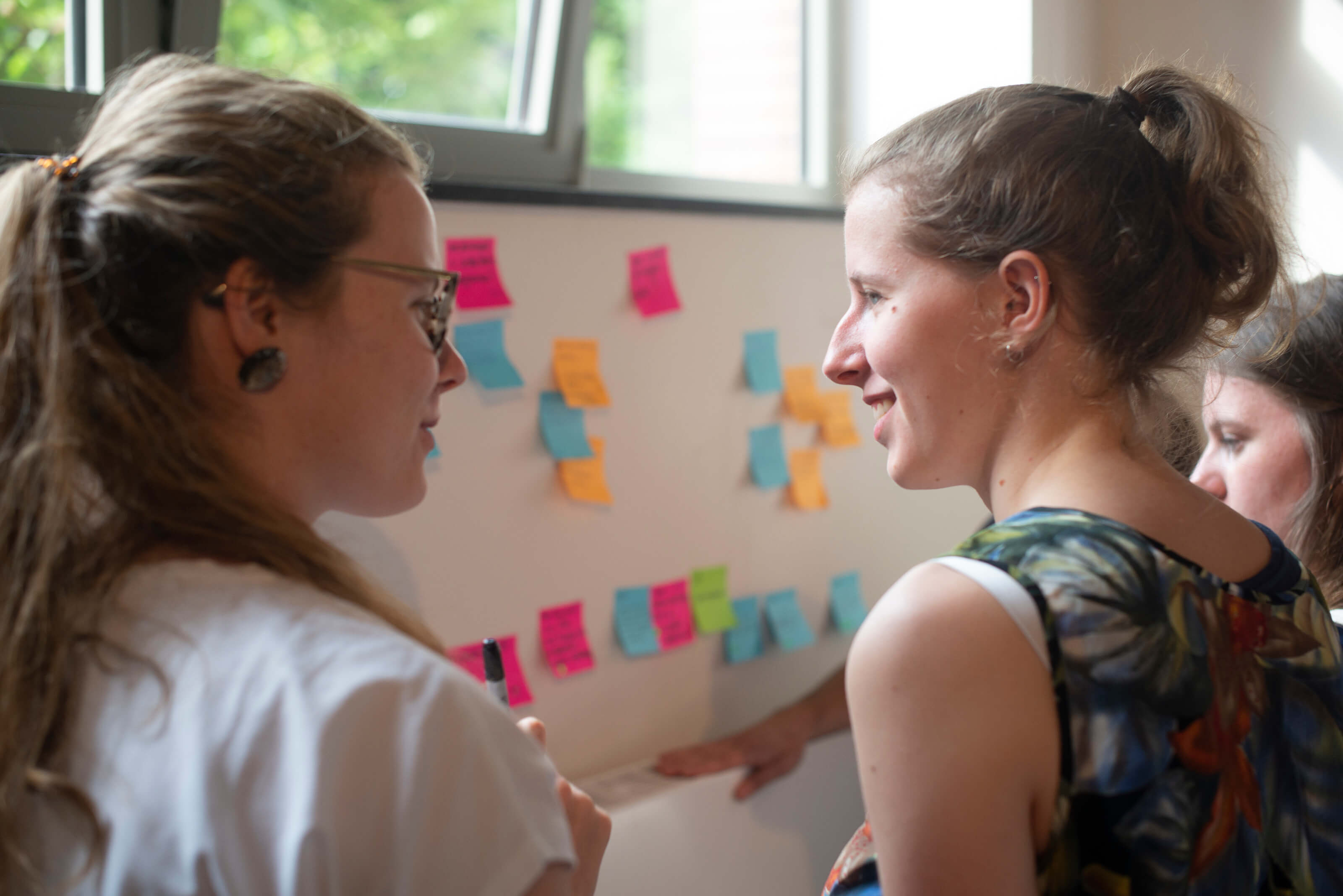 Brainstorming during the Summer Academy