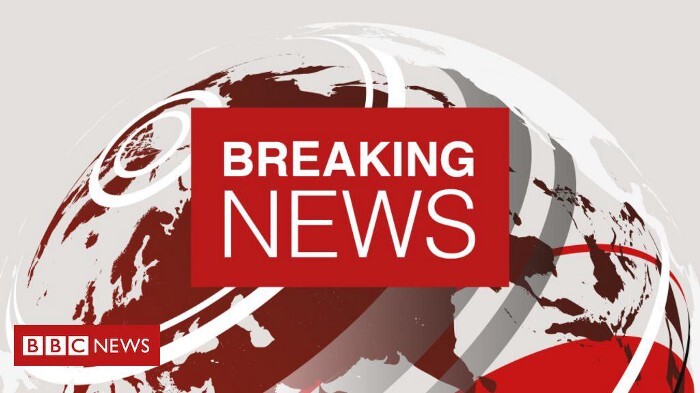 BBC Breaking news visual
