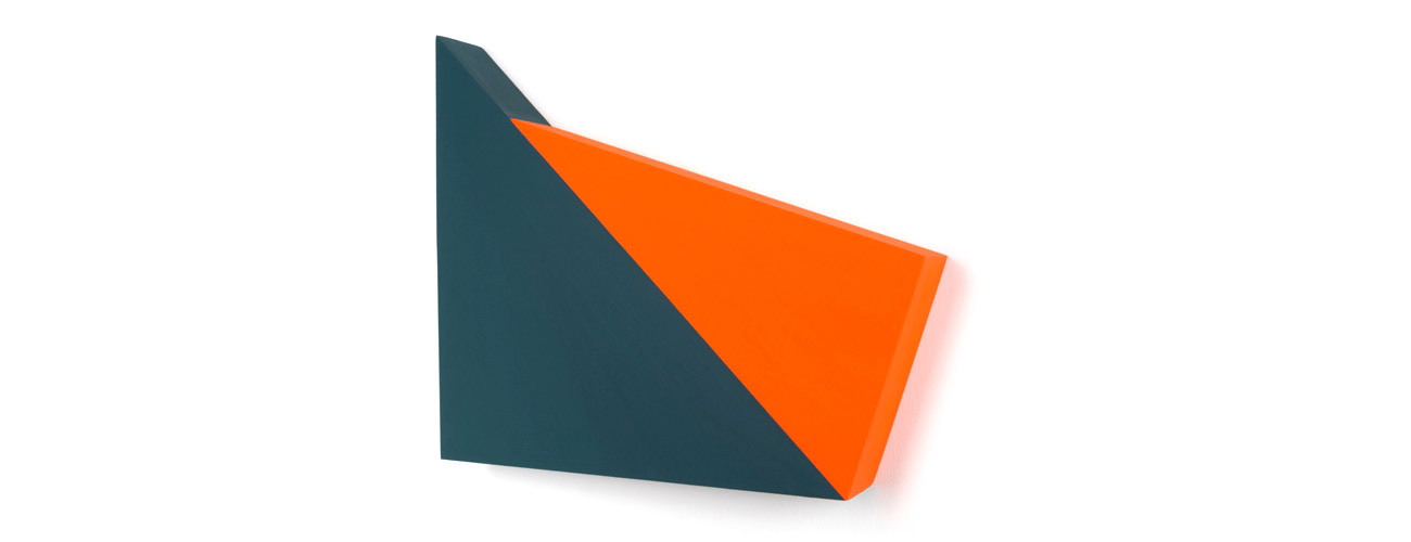 Susan Andrews creates painting and sculpture that explores spatial ambiguity.