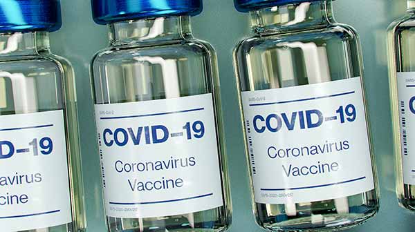 COVID-19 vaccine vials