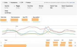 Search analytics_Search console