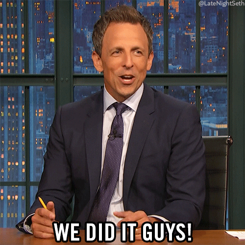 We Did It Guys Gif