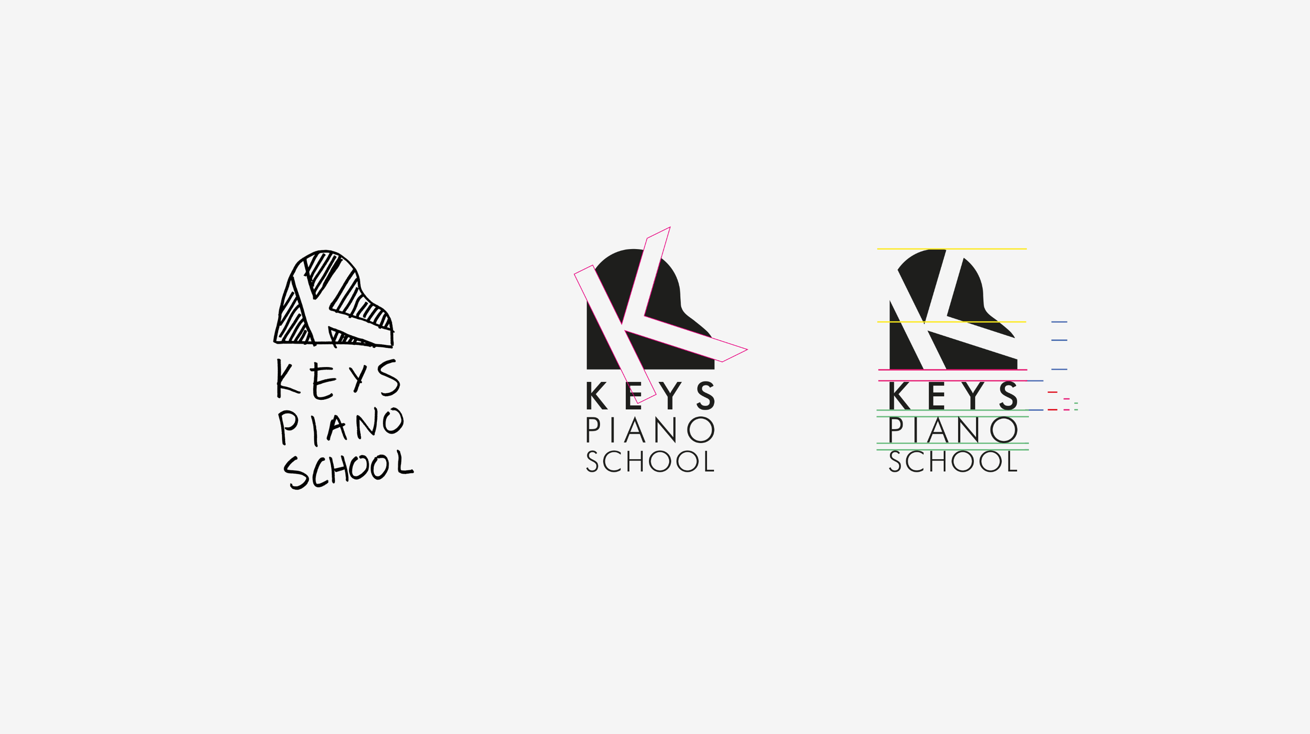 Keys Music School brand identity
