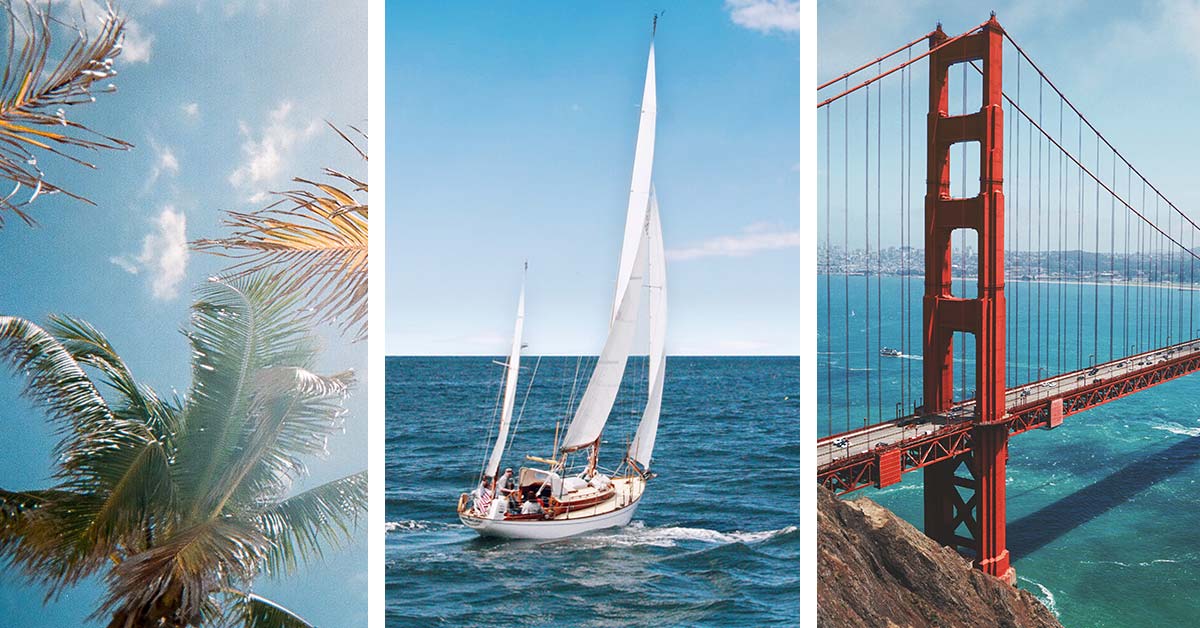 How To Sail From Florida To California Life of Sailing