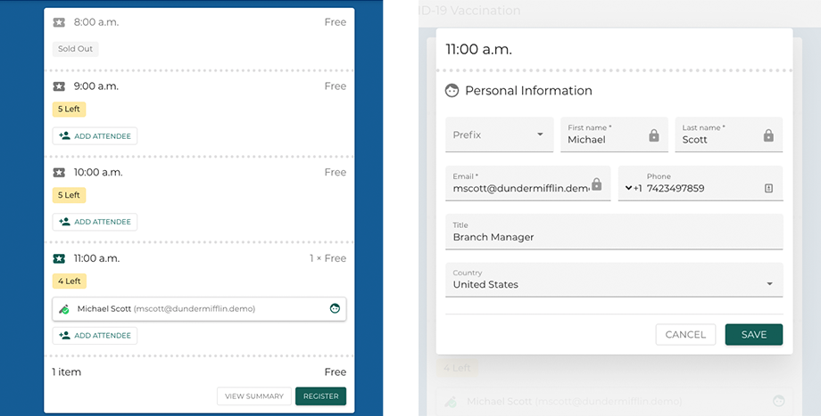 Times and Registration - Blackthorn Events and AdventHealth