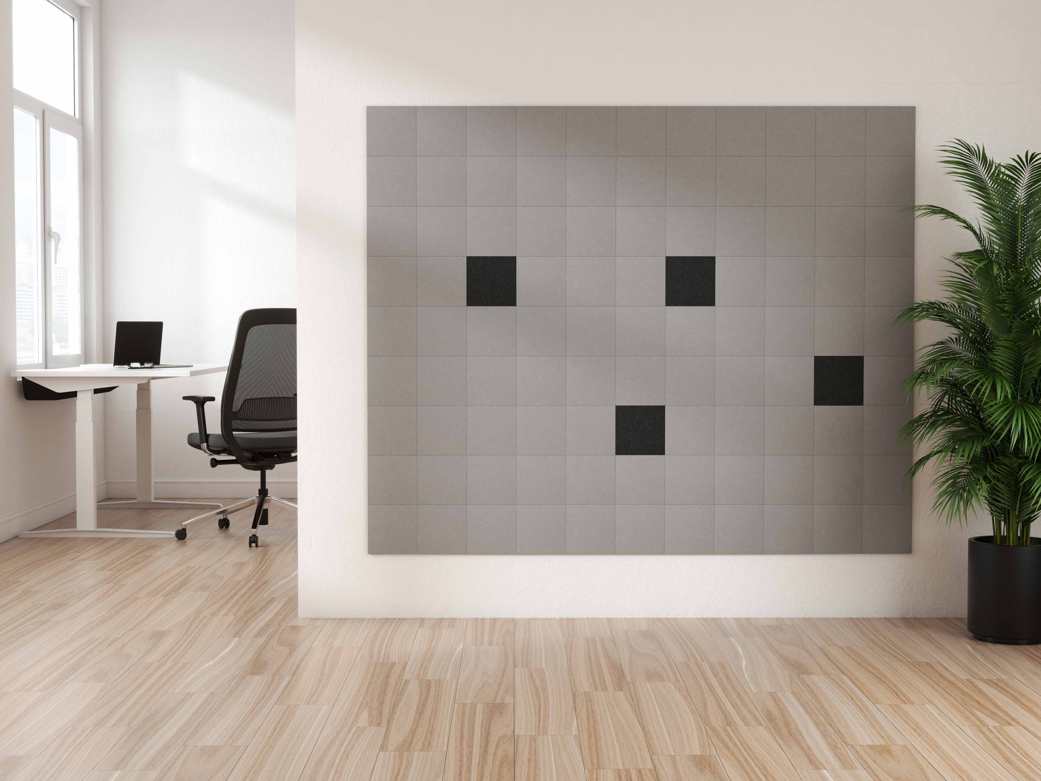 Acoustic Wall Tiles Squares 6" x 6" Acoustic wall tiles Acoustic
