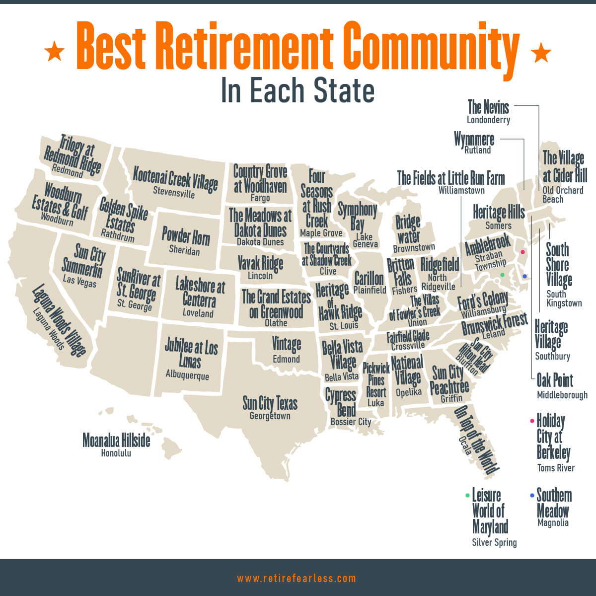 The Best 55+ Retirement Communities (2021)