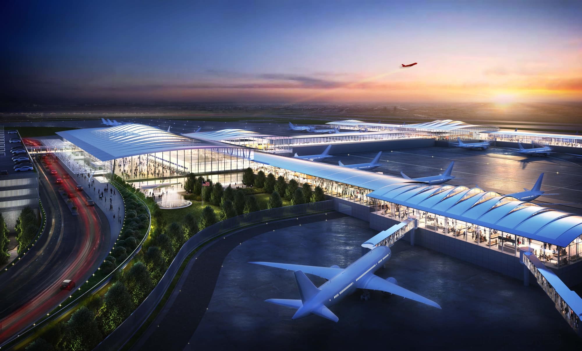New KCI Single Terminal Concept Drawings Released