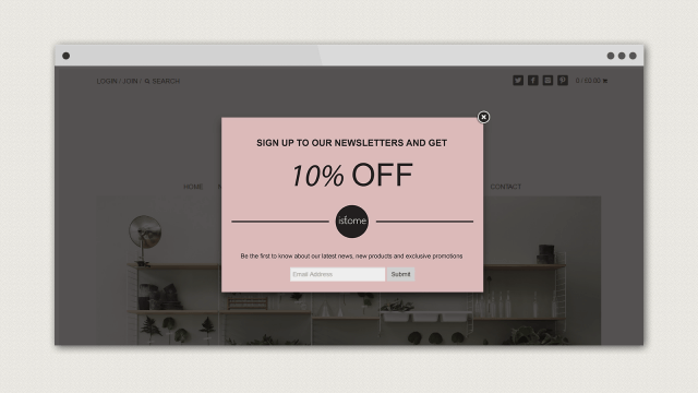 Shopify Pop-up Window App