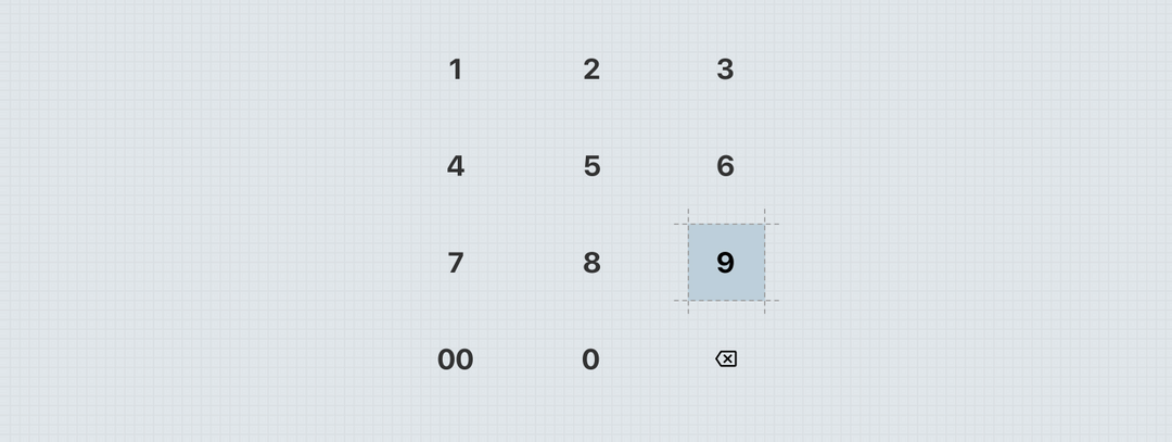Number Pad | Alkami Design Language