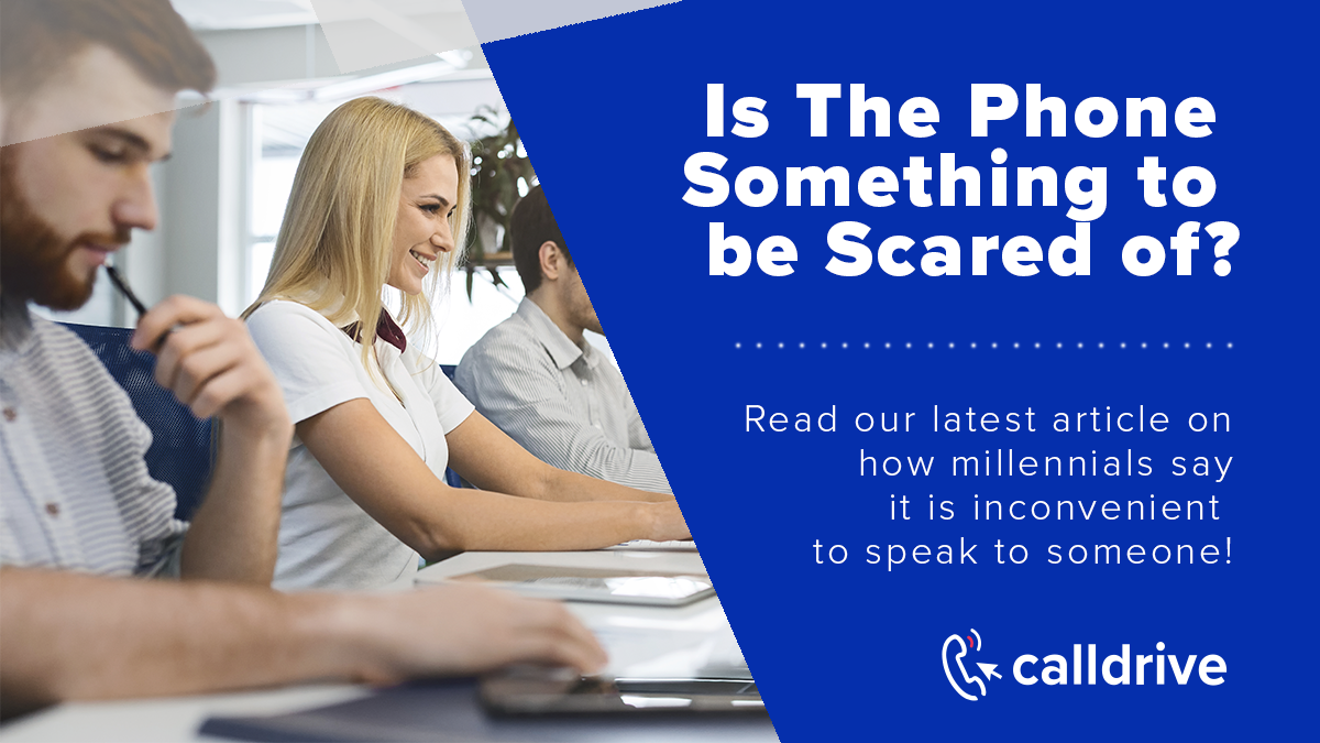 Many millennials say simply that it is inconvenient to speak to someone when a message might have just the same effect.