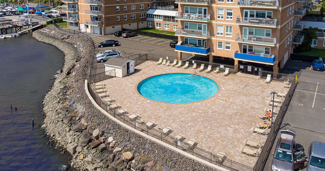 Exclusive Riverfront Pool