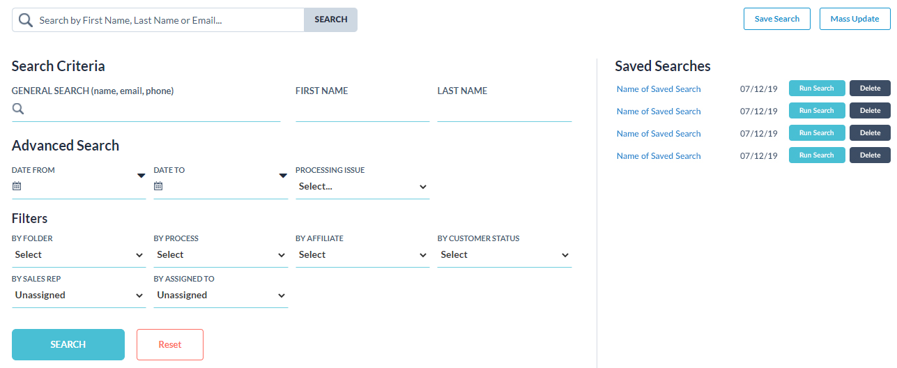 Client List Overview