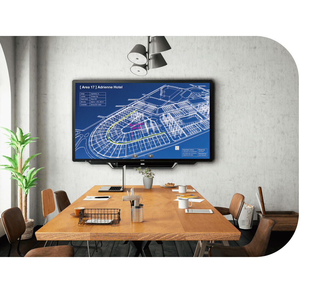 Sharp Aquos Board Built For Business ACP