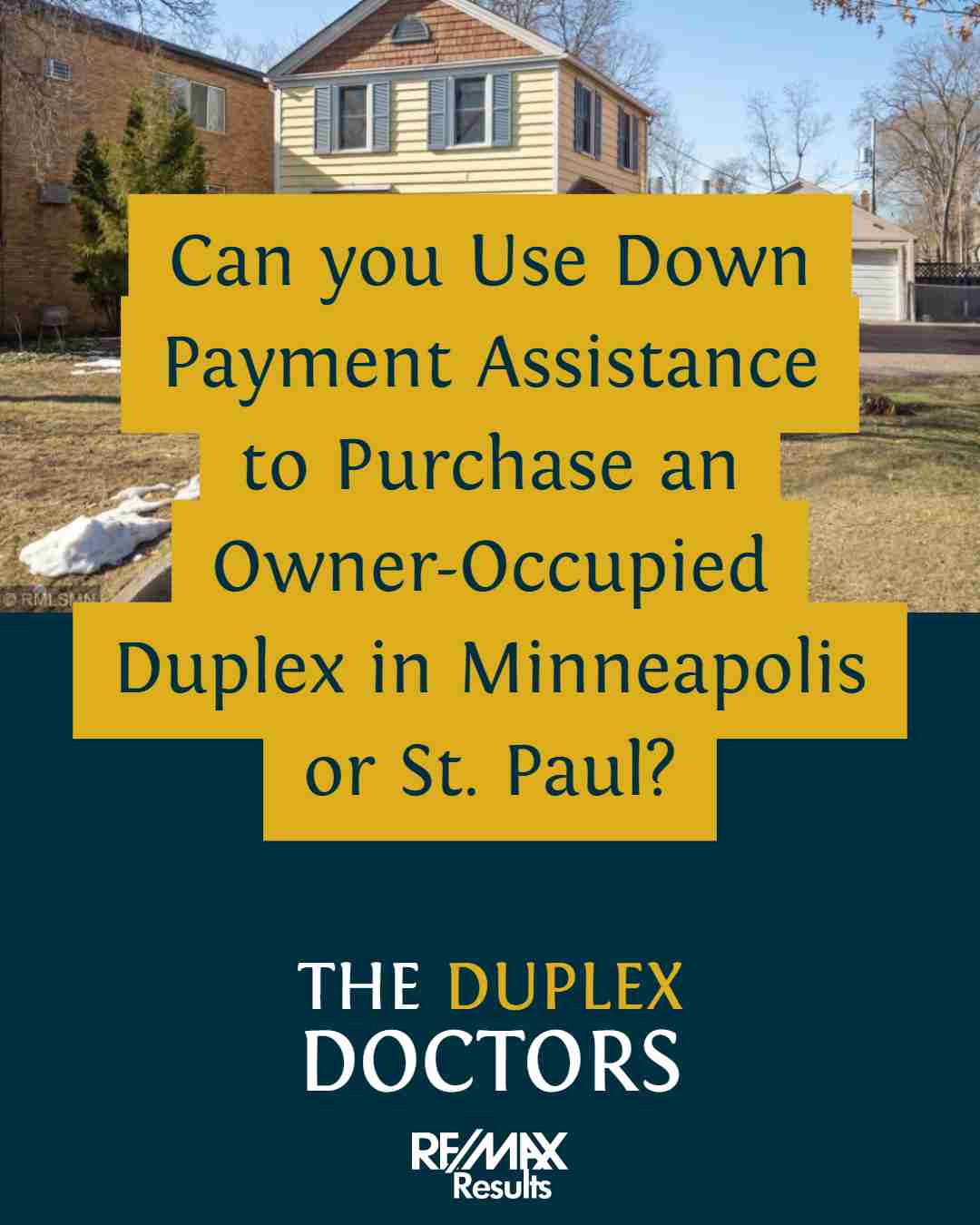 how to buy a duplex with no money down